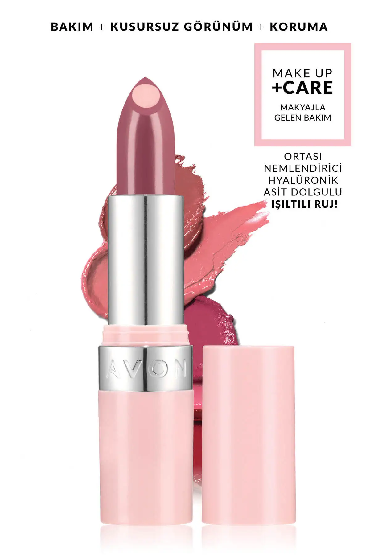 1_org_zoom Avon Hydramatic Işıltılı Ruj Lıpstick - Görsel 1