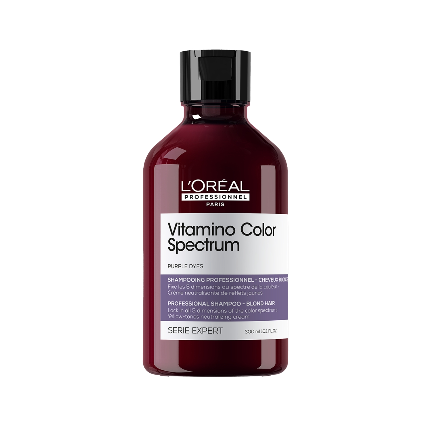 loreal-professionnel-paris-serie-expert-vitamino-color-spectrum-sari-saclar-icin-sari-tonlarini-notralize-edici-mor-sampuan-300-ml Loreal Professionnel Paris Serie Expert Vitamino Color Spectrum Sarı Saçlar İçin Sarı Tonlarını Nötralize Edici Mor Şampuan 300 ml - Görsel 1