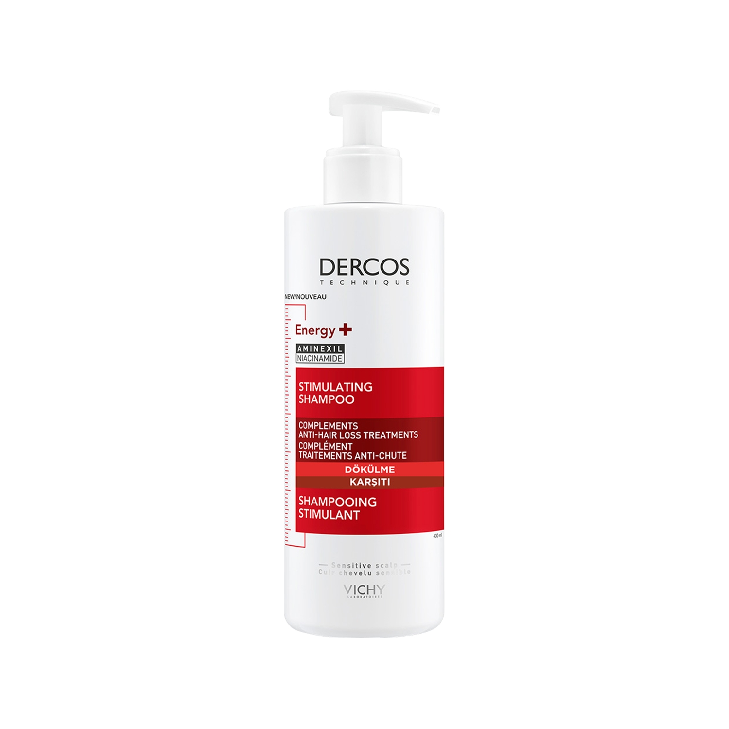 vichy-dercos-energising-sac-dokulmesine-karsi-sampuan-400-ml Vichy Dercos Energising Saç Dökülmesine Karşı Şampuan 400 ml - Görsel 1